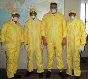 workers in safety suits